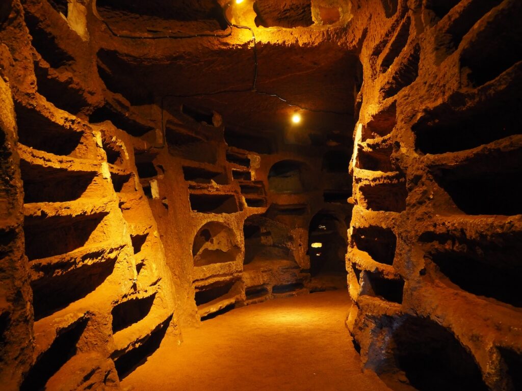 Nepi Lazio - catacombe di Santa Savinilla