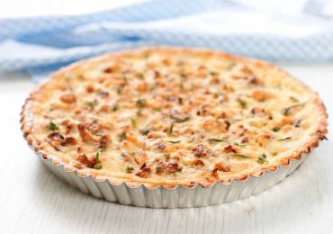 torta salata funghi e porcini