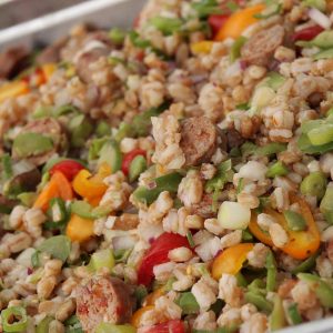 Insalata di farro gustosa