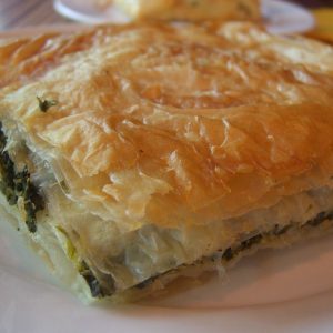torta salata purè spinaci