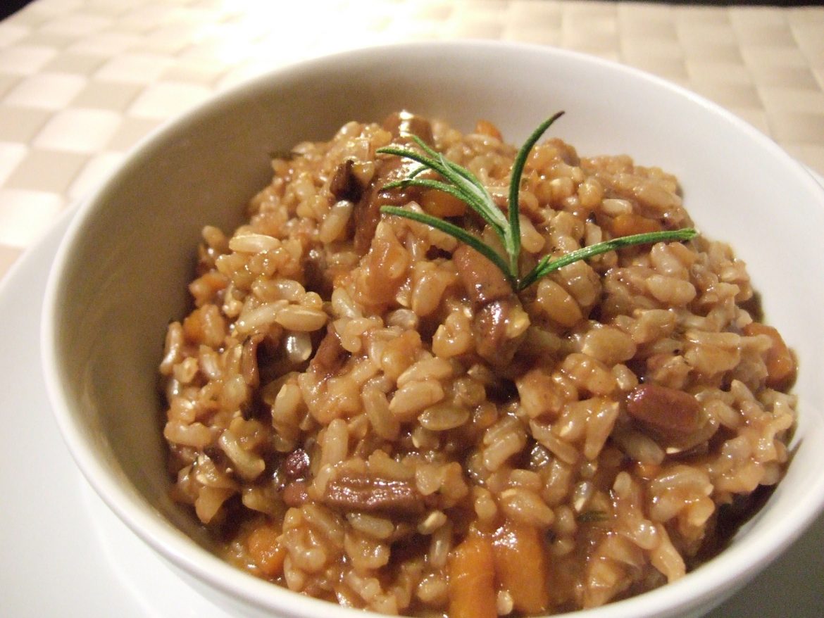 Risotto al topinambur