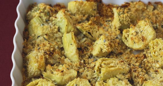 carciofi gratin