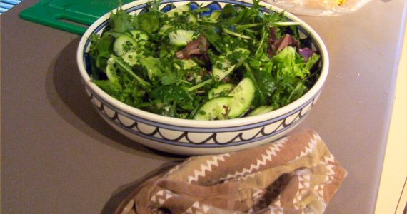 insalata feta avocado