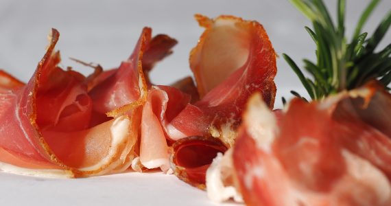 cestini prosciutto crudo