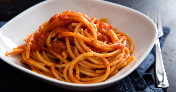 Bucatini amatriciana