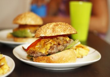 hamburger vegano di soia