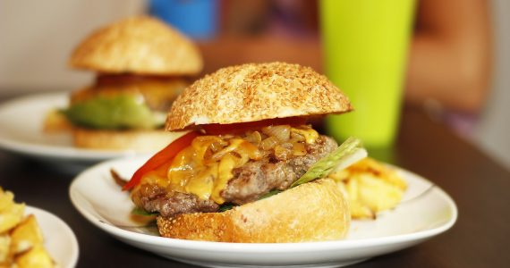 hamburger vegano di soia