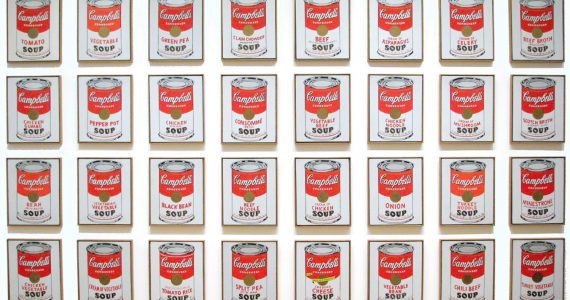 Lattine. Andy Warhol