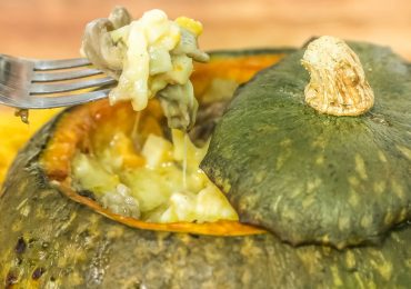 zucca ripiena al forno