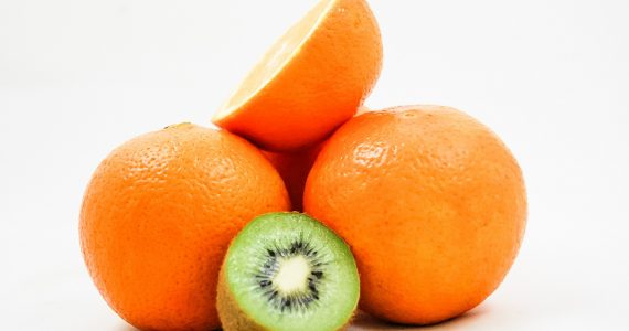 Arance e kiwi sciroppati