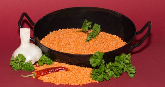 Polpette con amaranto e lenticchie rosse nella dieta per dimagrire.