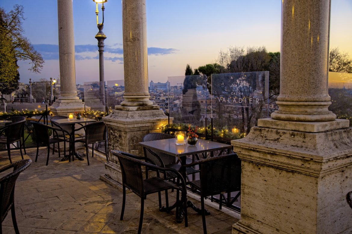 Casina Valadier a Roma: cena con splendida vista sulla Città Eterna - VeraClasse