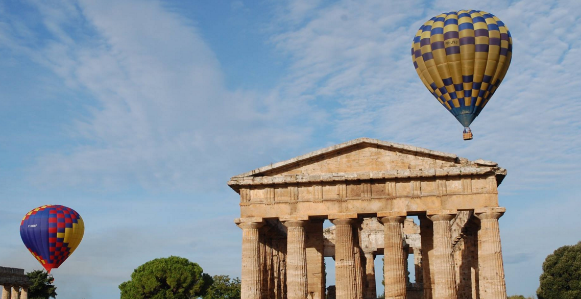 Festival delle mongolfiere 2018, in volo su Paestum