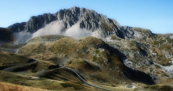 Monte Terminillo spada nella roccia