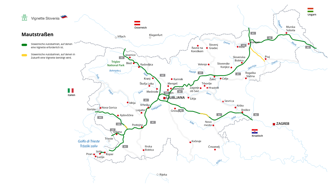 Slovenia Vignetta autostrada