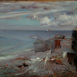 Giovanni Boldini, Ragazza sulla spiaggia di Ostenda
