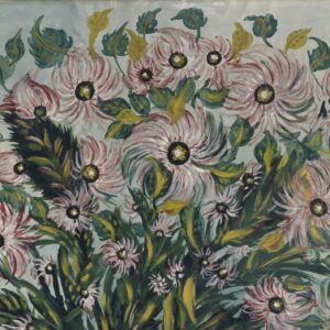 Séraphine DE SENLIS
Mazzo di fiori, 1929
Ripolin su tela, 92 x 73 cm
LaM, Musée d’art moderne, d’art contemporain et d’art brut de Lille Métropole, Villeneuve d’Ascq
© Philip Bernard
