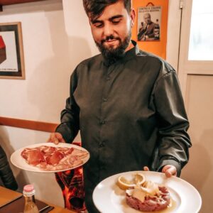 Andrea Seggi osteria Caccia ca bugge