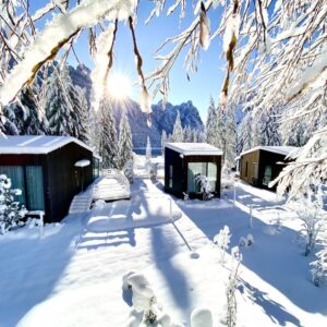 Chalet sul lago di Dobbiaco  adults only