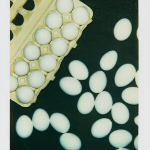 Andy Warhol, Eggs, 1984 ca.
Unique Polaroid, 10,8x8,6 cm.
© The Andy Warhol Foundation for the Visual Arts, Inc., By SIAE 2025
