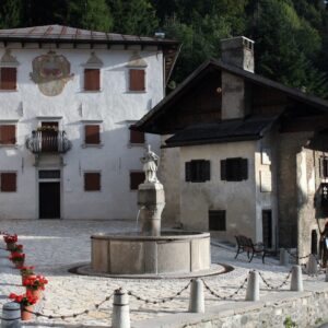 Casa di Tiziano con adiacente piazzetta