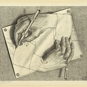 mostra Escher Drawing Hands