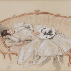 Helleu_Dame sur le canape