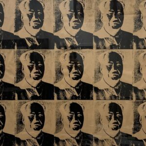 A.Warhol, Mao, 1979 ca, (Reversal Series), esemplare unico. Coll.Privata
