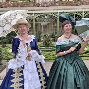Abitanti di Schwerin in abiti d'epoca