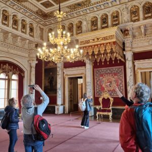 Il salone del trono del Castello di Schwerin