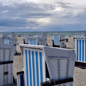 La spiaggia di Warnemunde