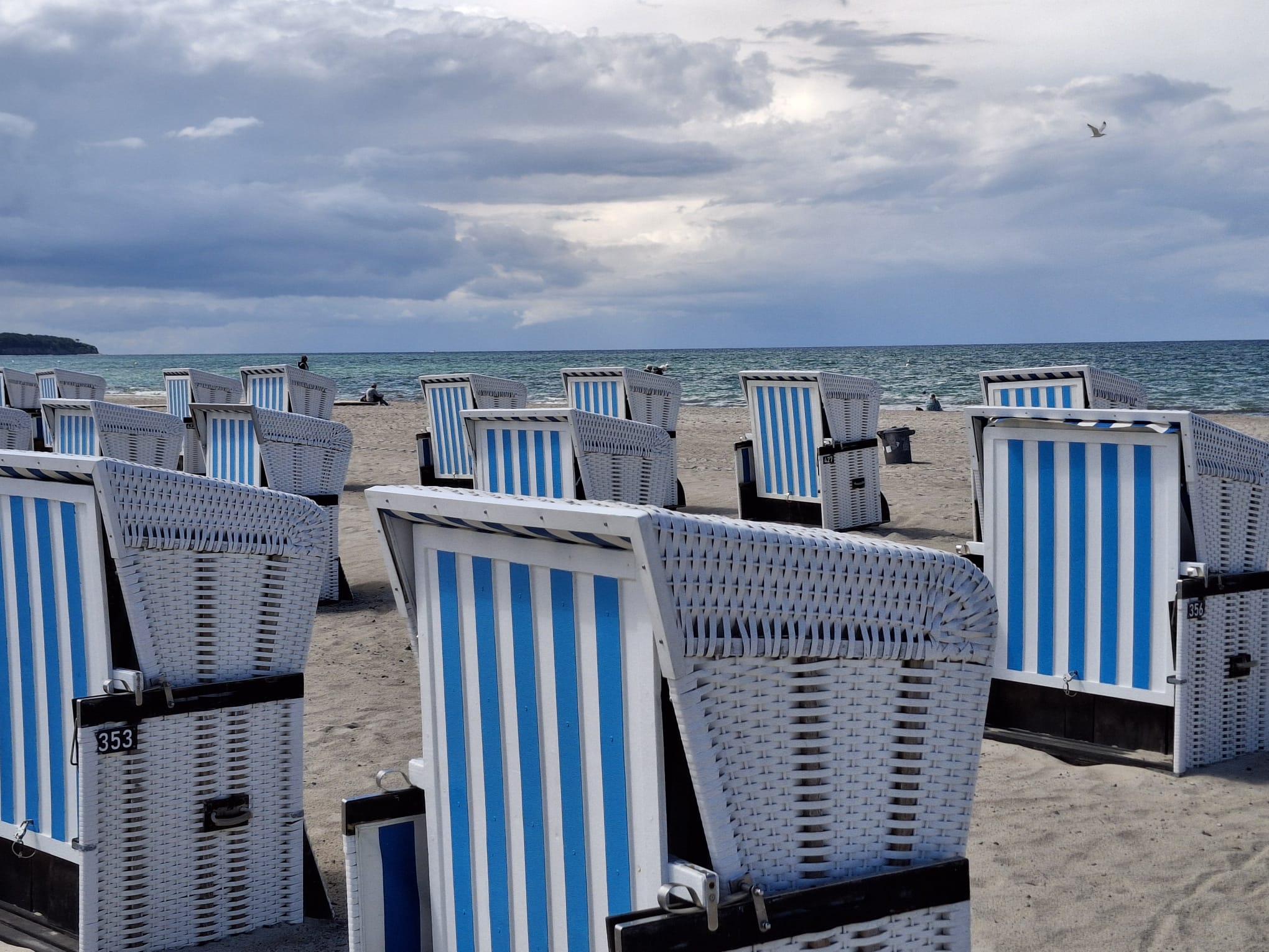 La spiaggia di Warnemunde
