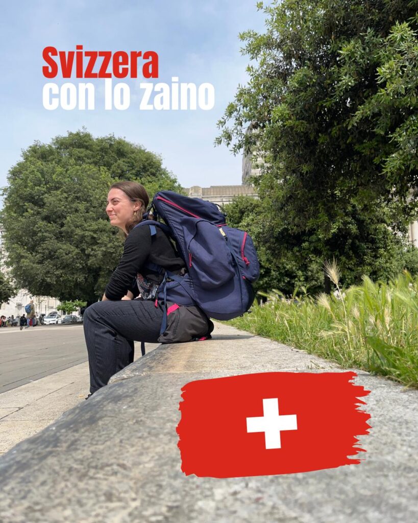 Svizzera con lo zaino