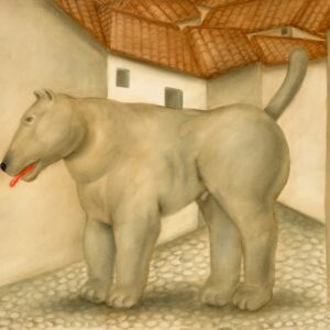 Dog - Mostra Botero Sicilia Villa Aurea