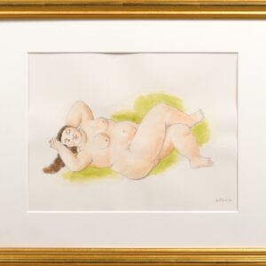 Reclining Nude, 2022 - Mostra Botero Sicilia Palermo