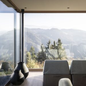 Sala relax con vista