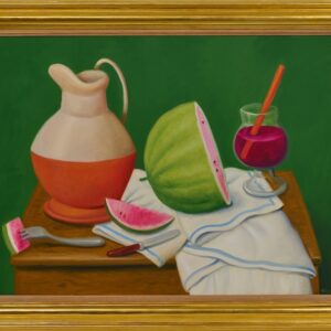 Still Life with Watermelon, 2013 - Mostra Botero Sicilia Palermo
