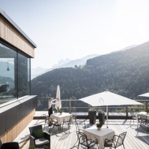 Gnollhof hotel Alto Adige Terrazzo panoramico Gnollhof