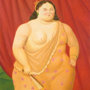 Fernando BOTERO
Woman with fan 2017 Mostra Botero Sicilia Palermo