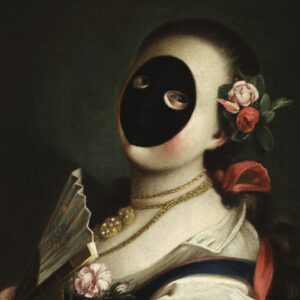 mostra a Brescia racconta la Venezia del Settecento attraverso Tiepolo, Longhi e Guardi  - Pietro Antonio Rotari (Verona 1707 – San Pietroburgo 1762), Dama con moretta, olio su tela 2