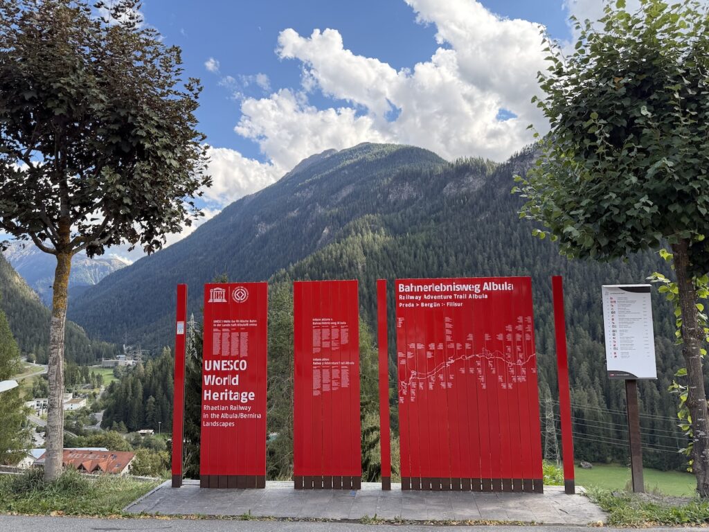 Trenino Rosso dell’Albula in Svizzera