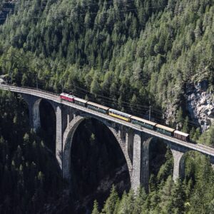 Trenino Rosso dell’Albula in Svizzera