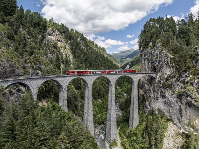 Trenino Rosso dell’Albula in Svizzera