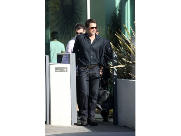 Rob Lowe con Geo Black 1A Classe Alviero Martini