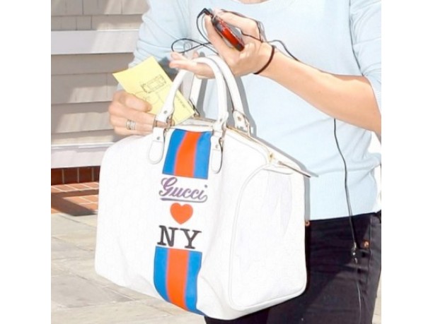 Kate Moss con la Sloaney Bag di Gucci