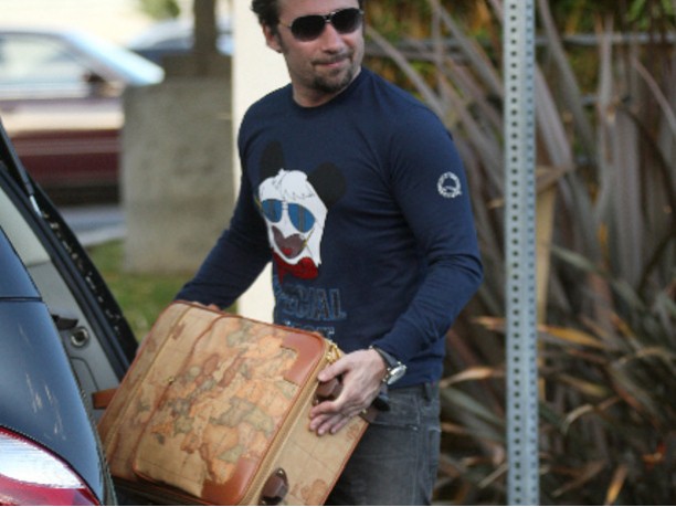 Federico Zampaglione dei Tiromancino viaggia con  1A Classe Alviero Martini
