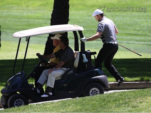 Il golf conquista Justin Timberlake
