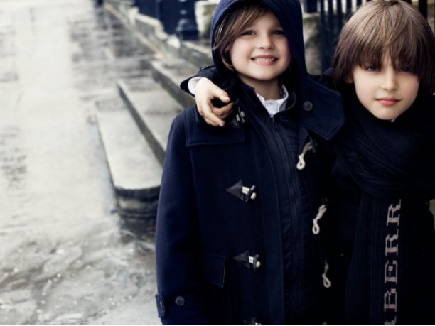 Burberry Bambini autunno inverno 2009