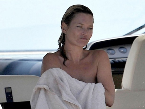 Vacanze VIP, Kate Moss a Saint Tropez