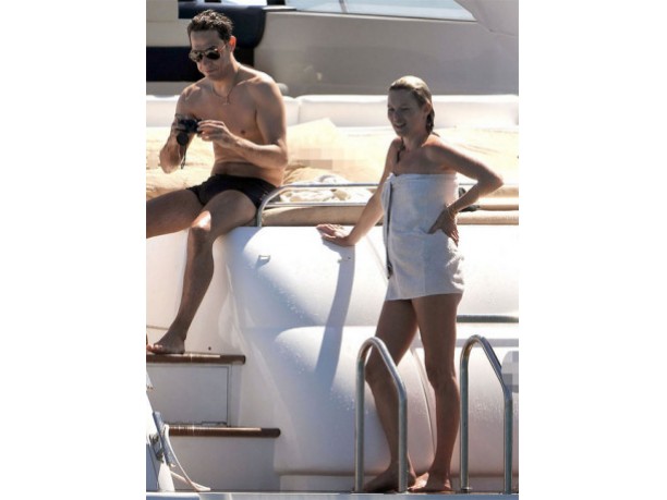 Vacanze VIP, Kate Moss a Saint Tropez
